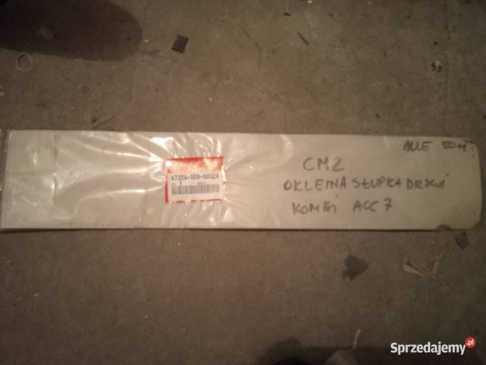 OEM Honda Accord VII okleina słupka drzwi osobowe Łódź