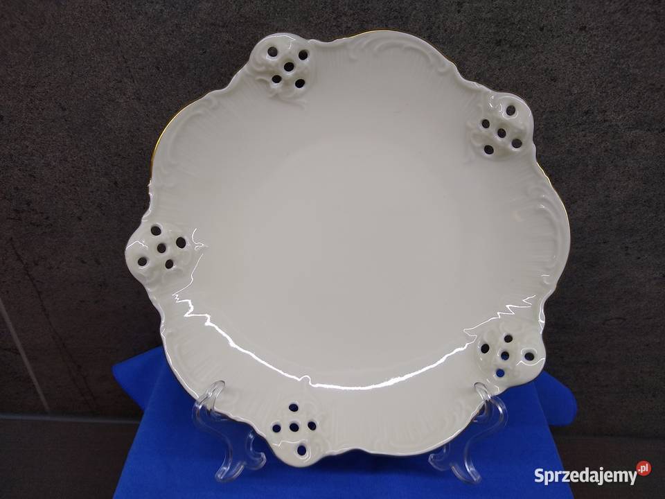 Patera Rosenthal Moliere ecru złoto Kalisz