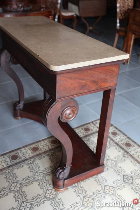 Konsola biedermeier Antyk 0284 pomorskie Nieżywięć