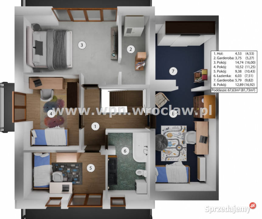 Dom bliźniak 170m2 Wilkszyn 8176zł/m2