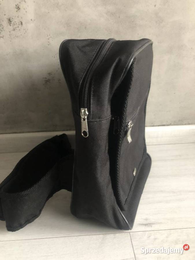 Plecak tornister torba czarna średnia Torby, plecaki i walizki