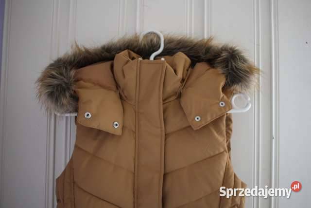 beżowa kamizelka hm xxs 32 bezrękawnik Stójka Toruń