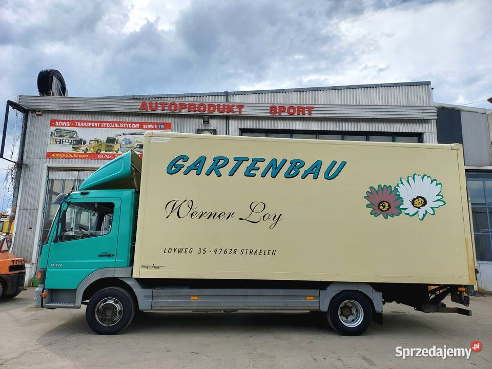 MercedesBenz Atego 2001 z windą 2280kg Łazy sprzedam