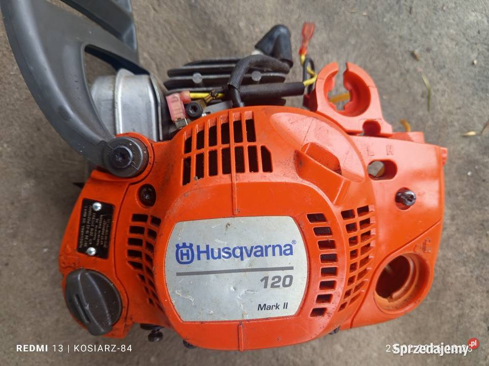 Tłumik wydech pilarka Husqvarna 120 Mark II Ogród lubelskie Łuków