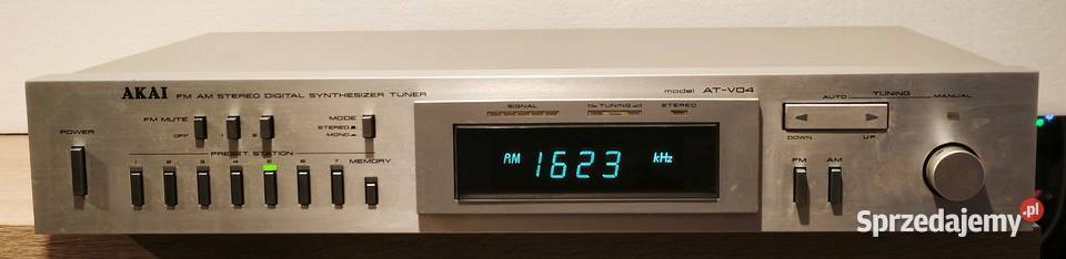 Akai ATV04 Tuner vintage 1980 Sprawdzony sprawny łódzkie Piotrków Trybunalski