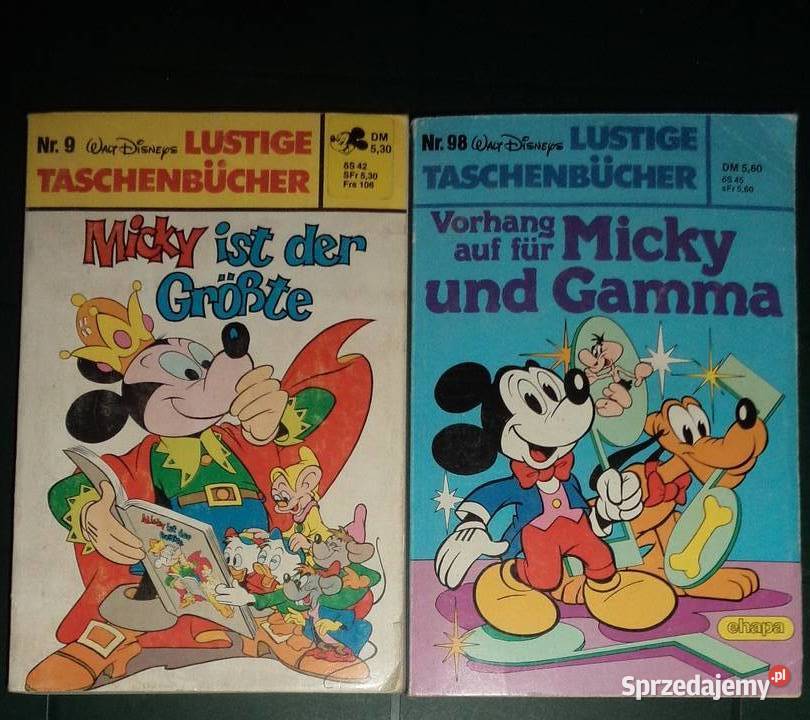 Mickey Maus Mouse Parade Lustiges Taschenbuch Amerykańskie podkarpackie Rzeszów