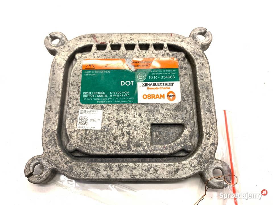 PRZETWORNICA XENON FORD MUSTANG V AA3857300DG podkarpackie