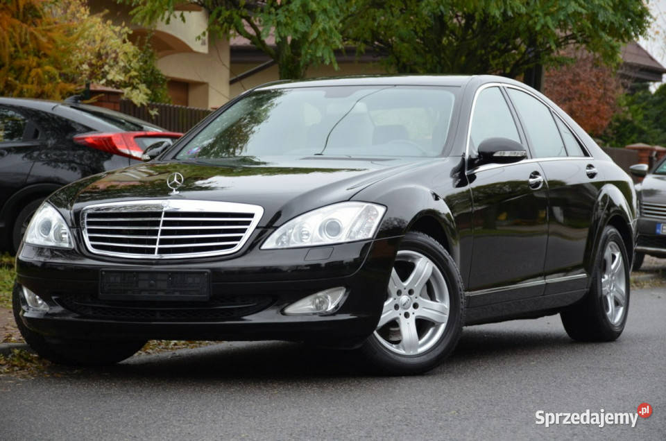 Mercedes S 320 Opłacona 320CDI 235 Serwis Kamera elektryczne lusterka Kutno