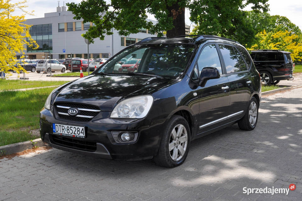 Kia Carens 20 145 LPG 2008 r Automat Skóry Wrocław