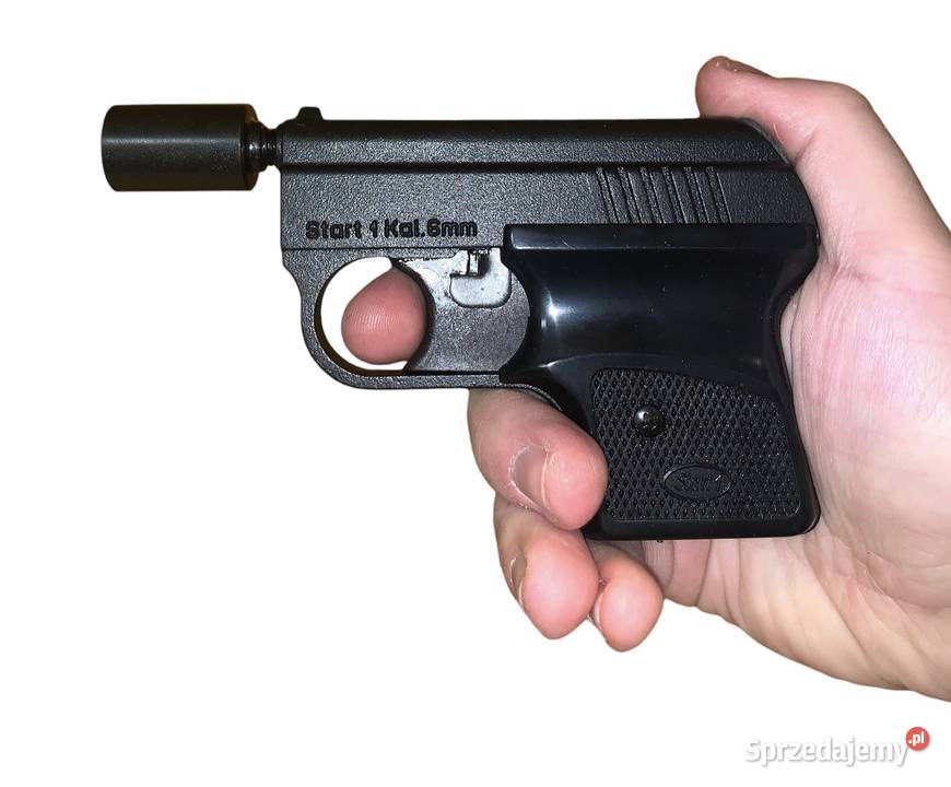 PISTOLET HUKOWY START 1 6MM 100 SZTUK AMUNICJI 6 Poznań