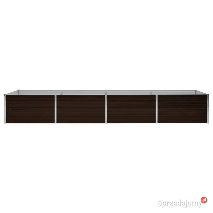 Podwyższona donica brązowa 320x80x45 Warszawa