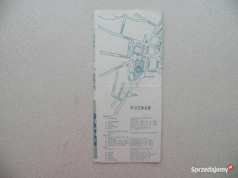 Reklama z PRLu TARGI KRAJOWE Poznań 1958r Andrychów