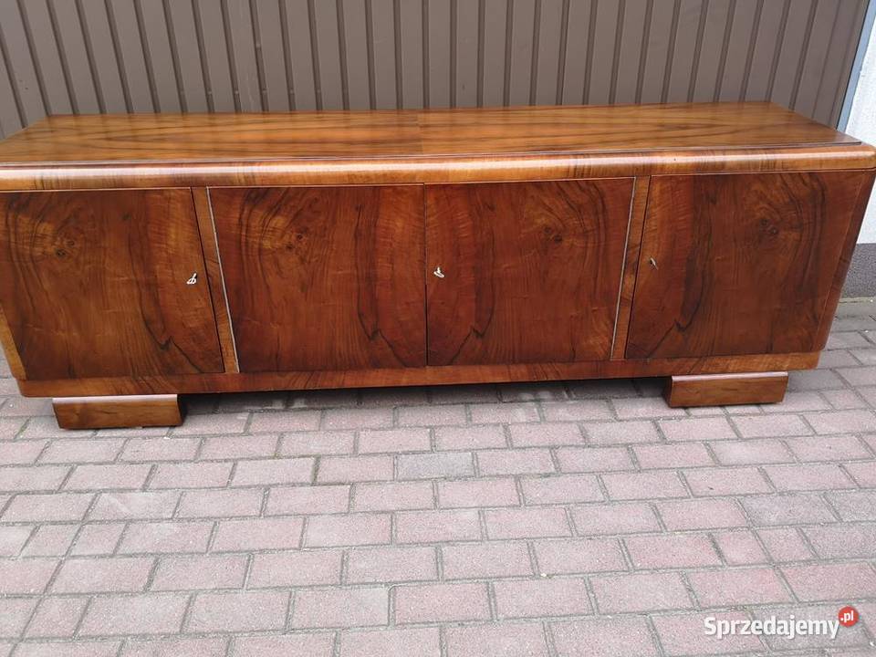 Komoda Szafka ARTDECO RTV Niska 217 Orzech Swarzędz