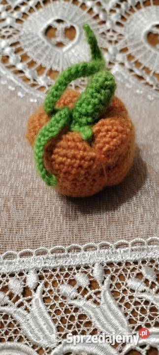 Maskotka dynia na szydełku śląskie