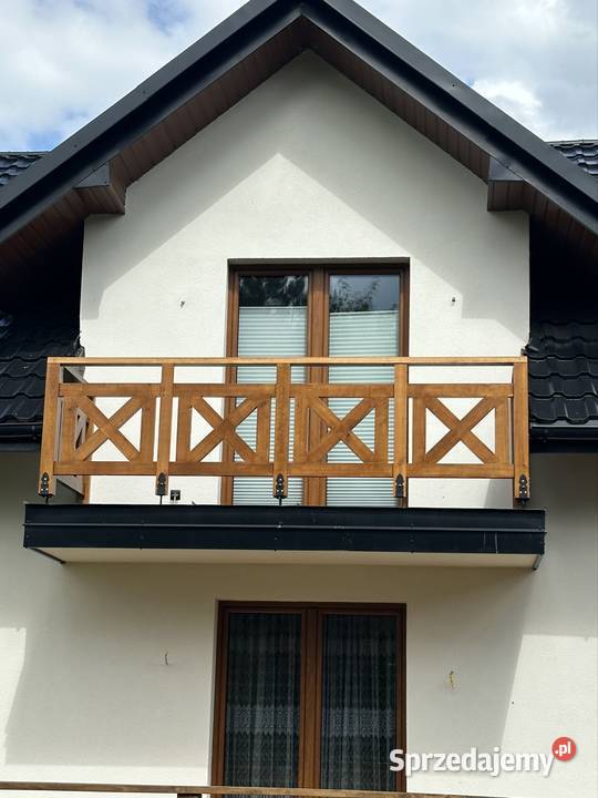 Barierki balkonowe na tarasy do ogródków piwnych Skawa