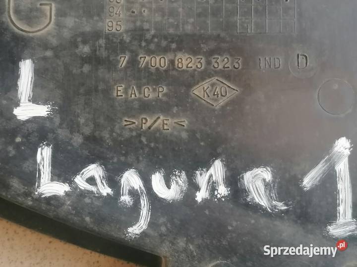 zderzak przód osłona dolna lewa7700823323 łódzkie Piotrków Trybunalski