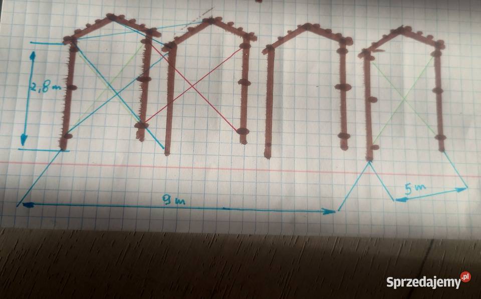 Konstrukcja Stalowa Wiata Rolnicza Garaż Magazyn podkarpackie Kamień