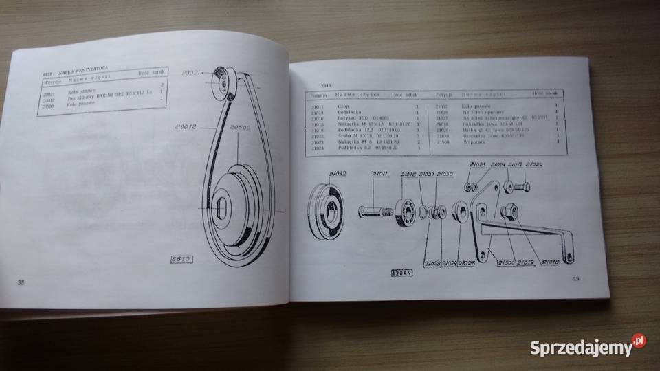 Katalog części Tz4k14 Stalowa Wola