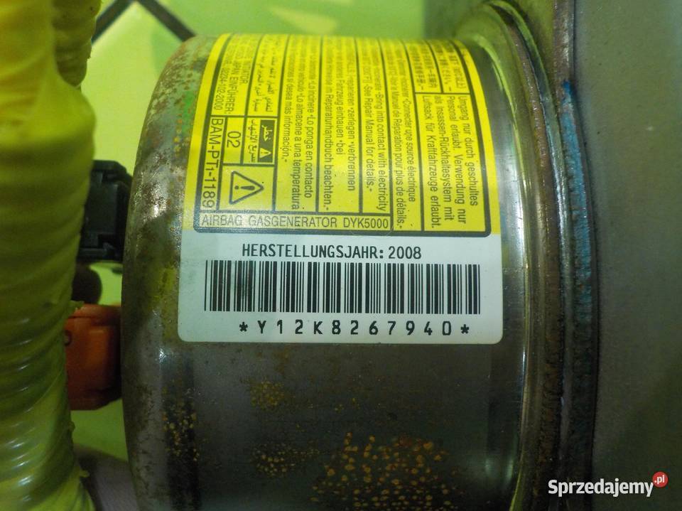 TOYOTA PRIUS II 09r 5D AIRBAG poduszka pasazera