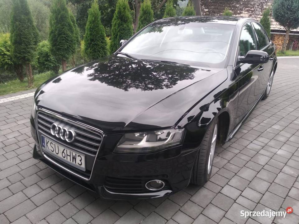 Audi A4 18 TFSI 160 opony nieuszkodzony Bystra Podhalańska