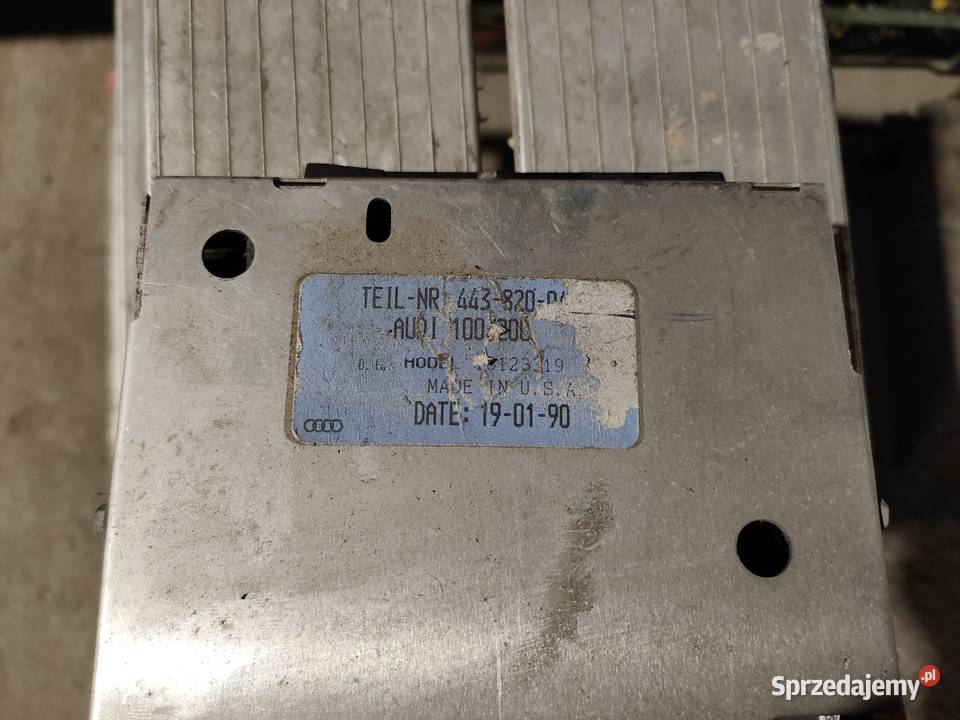 Panel klimatyzacji Audi 100 200 c3 V8 d11 Środa Wielkopolska