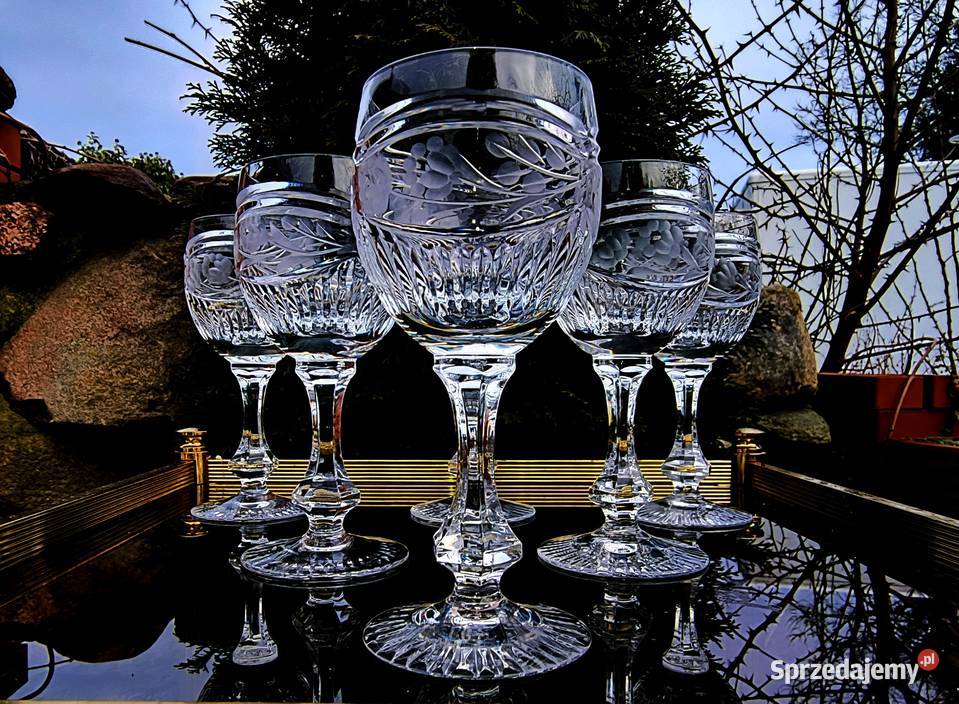 Kieliszki kryształowe 6 Klenica sprzedam