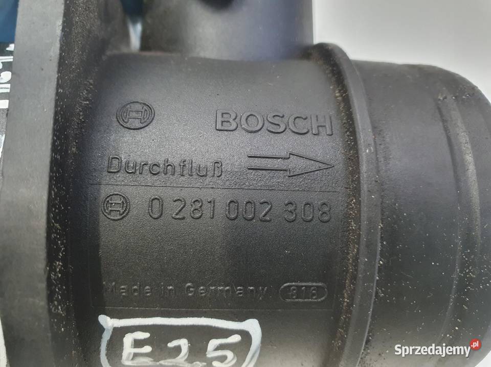 PRZEPŁYWOMIERZ POWIETRZA Fiat Stilo 19 JTD