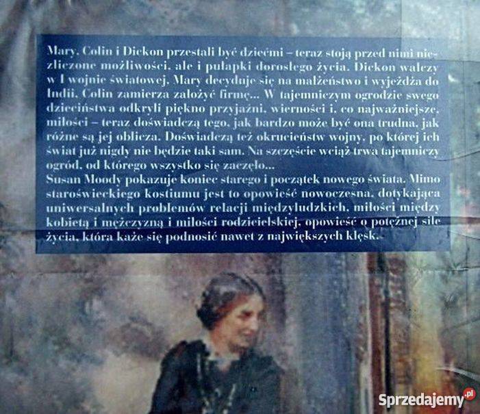 POWRÓT DO TAJEMNICZEGO OGRODU MOODY SUSAN Proza i poezja podlaskie Białystok