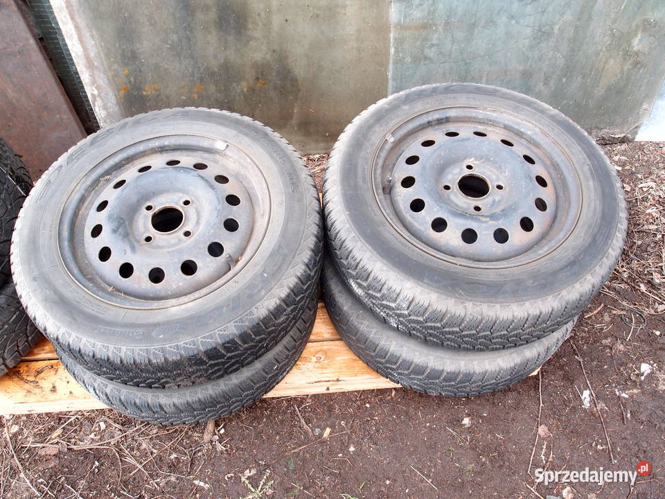 Opony zimowe Dębica Frigo 18565 R15 z felgami Ford (oryginalne) łódzkie Łódź