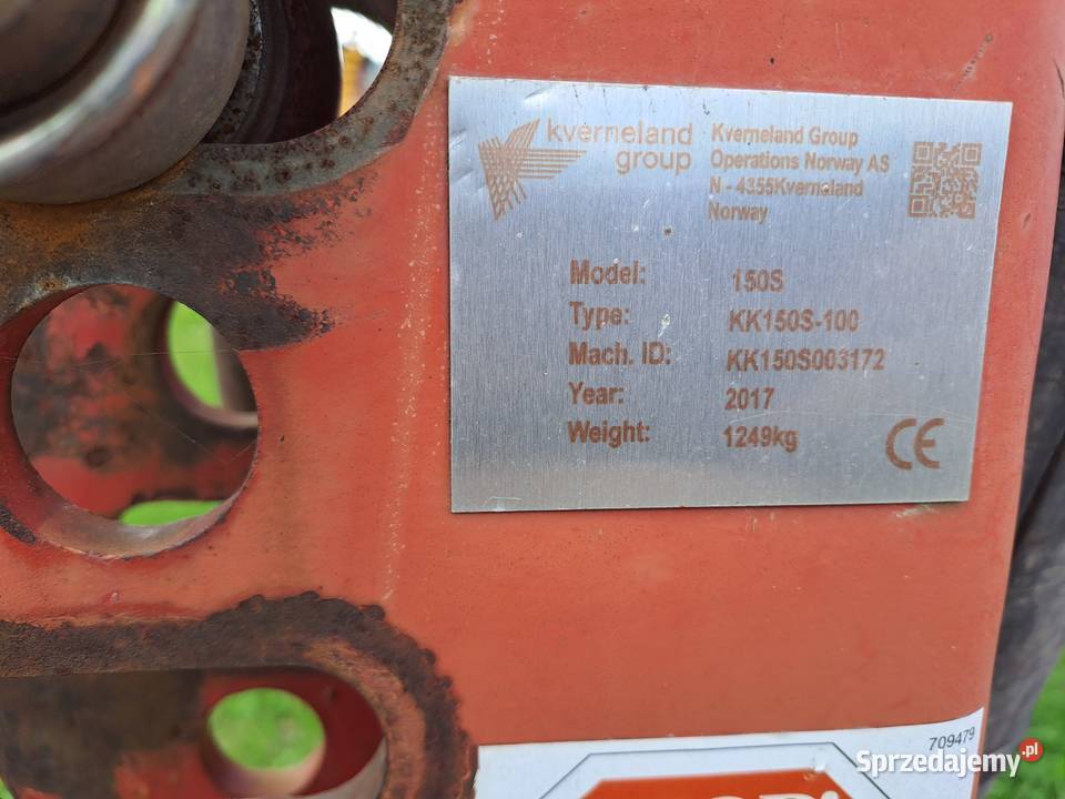 Pług kverneland Ławki