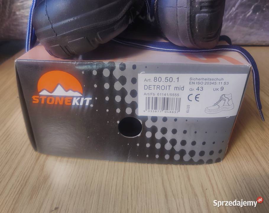 Sprzedam nowe buty robocze z Niemiec rozmiar 43 Pustków-Osiedle sprzedam