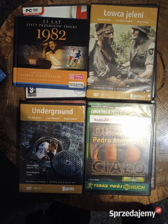 Płyty CD z grami i filmami łódzkie Wieluń sprzedam