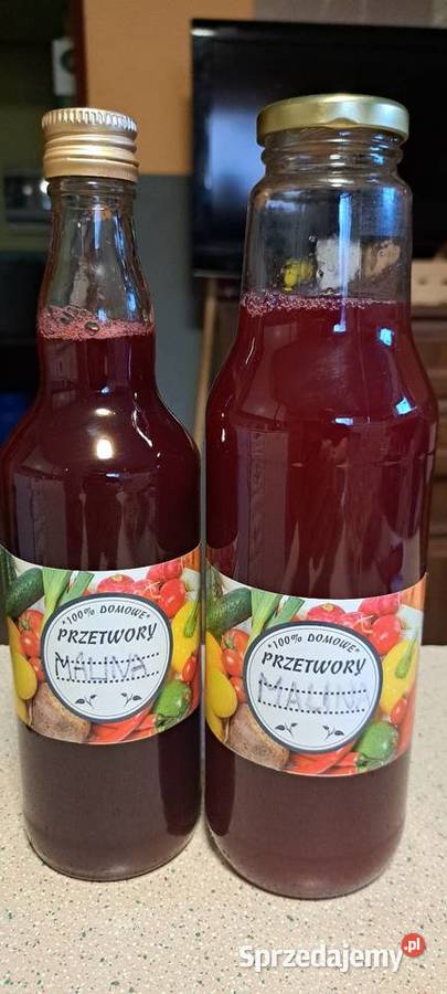 Soki malinowe mazowieckie Nowe Miasto nad Pilicą