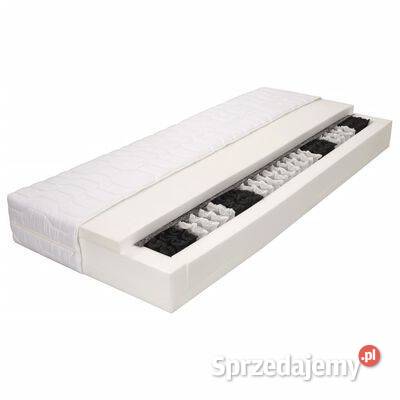 vidaXL Materac 120x200 7 stref sprężyny Warszawa
