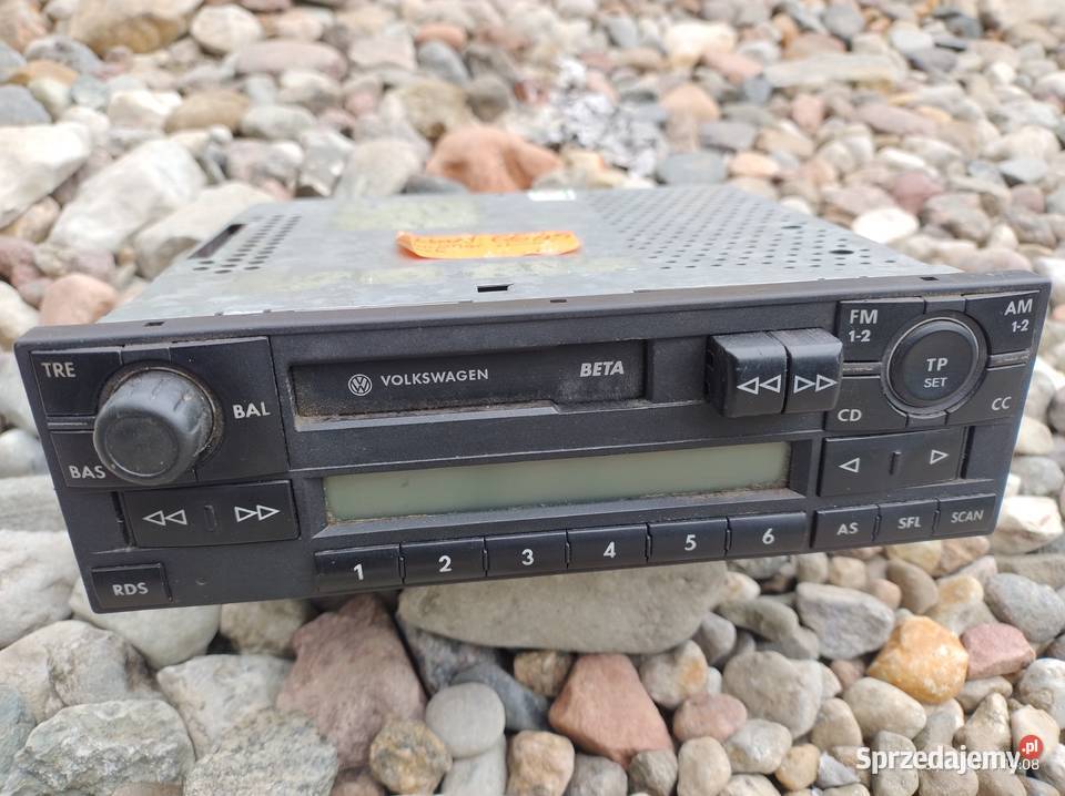 Radioodtwarzacz VW Beta Passat B5 Golf Sharan osobowe Rynarzewo
