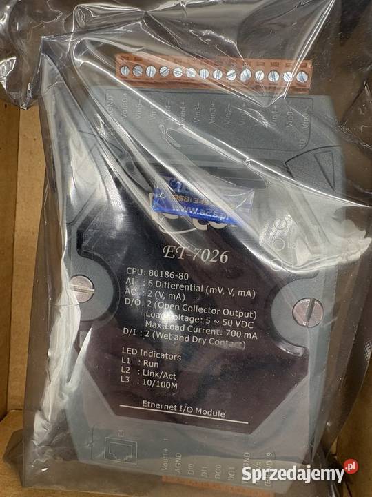 ICP CON ET7026 CR Moduł kontrolno pomiarowy Warszawa