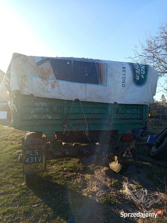 Przyczepa rolnicza 6 tond50 łódzkie Kutno