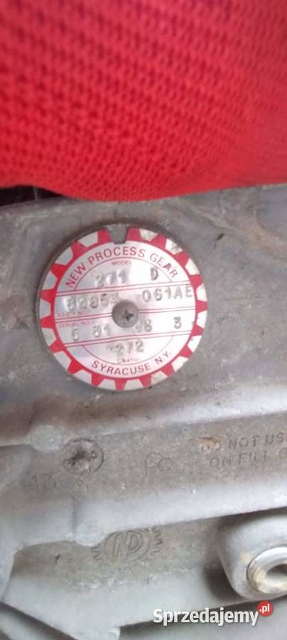 Reduktor skrzyni biegów Dodge Ram 2500 3500 59l terenowe Przemyśl sprzedam