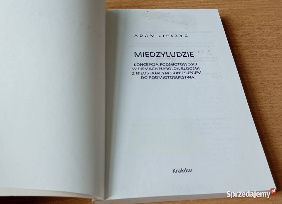 Międzyludzie koncepcja podmiotowości w pismach