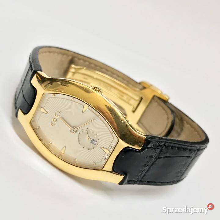 Złoty ZEGAREK damski 18K EBEL Lichine Tonneau