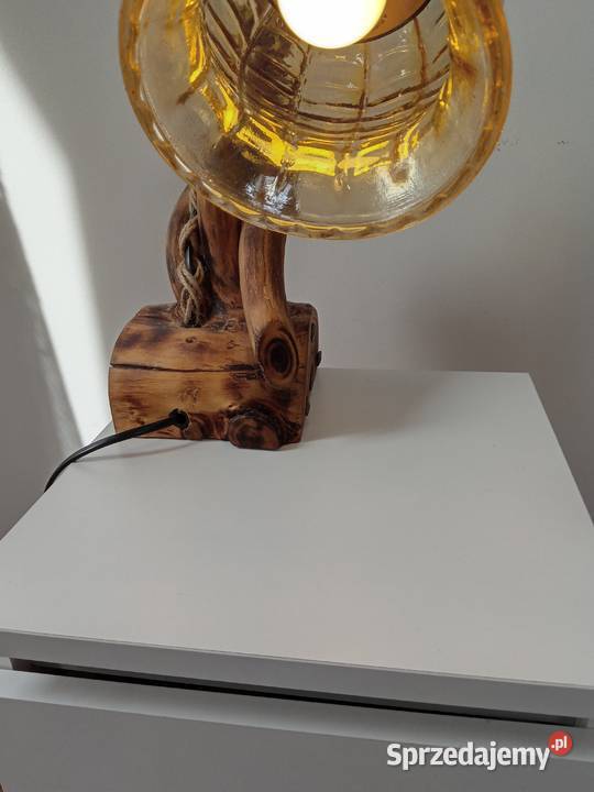 Lampka nocna drewniana świętokrzyskie Skarżysko-Kamienna