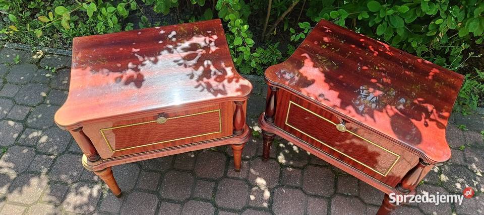Piękne szafki nocne Vintage PRL Ludwikowskie Antyki, Sztuka, Kolekcje Warszawa sprzedam