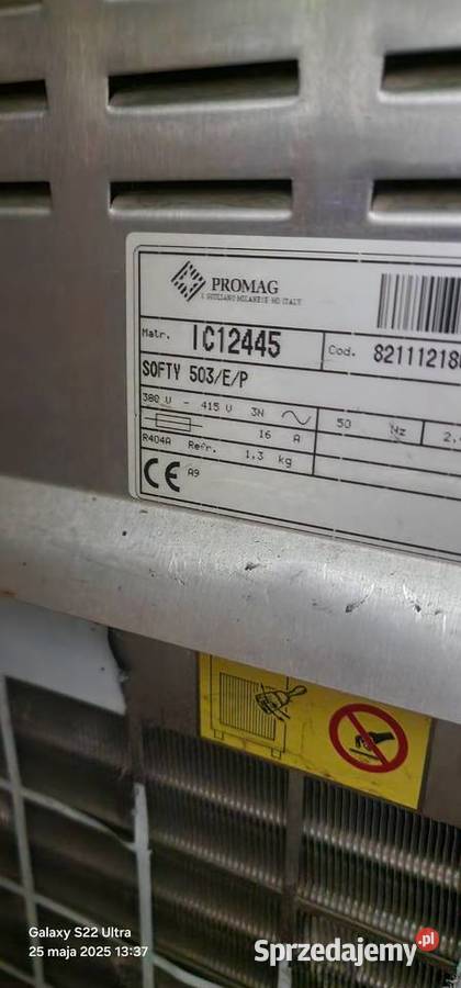 Automatyczna do Lodów Promag Softy 503 lubuskie Nowa Sól sprzedam