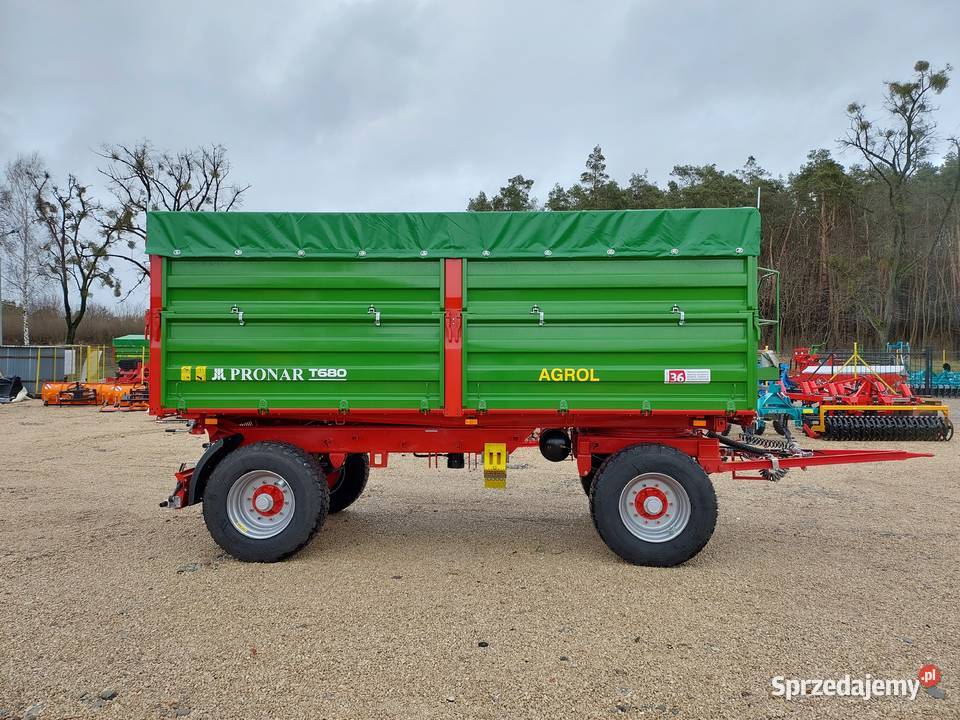 Przyczepa paletowa PRONAR T 680 PT510 512 Raty Pasłęk
