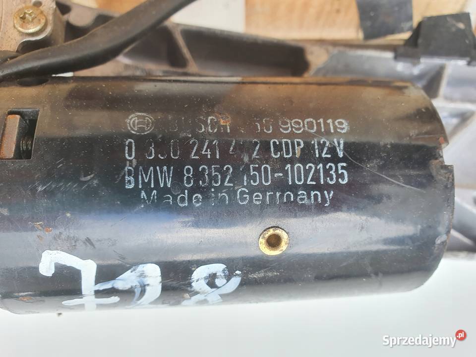 MECHNIZM PRZENICH WYCIERCZEK BMW E46 Przód osobowe Rudka