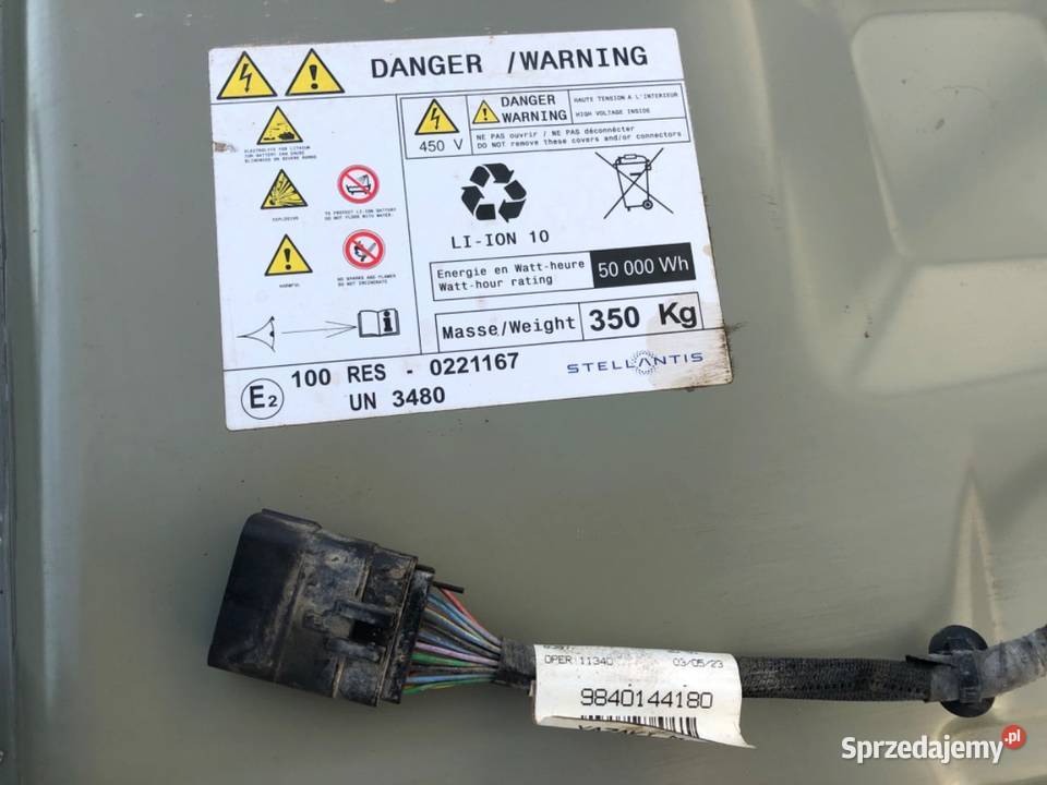 BATERIA AKUMULATOR PEUGEOT 208 II 9859346680 136 osobowe