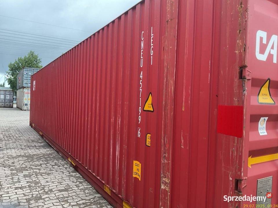 Kontener morski 45 hcpw Warszawa