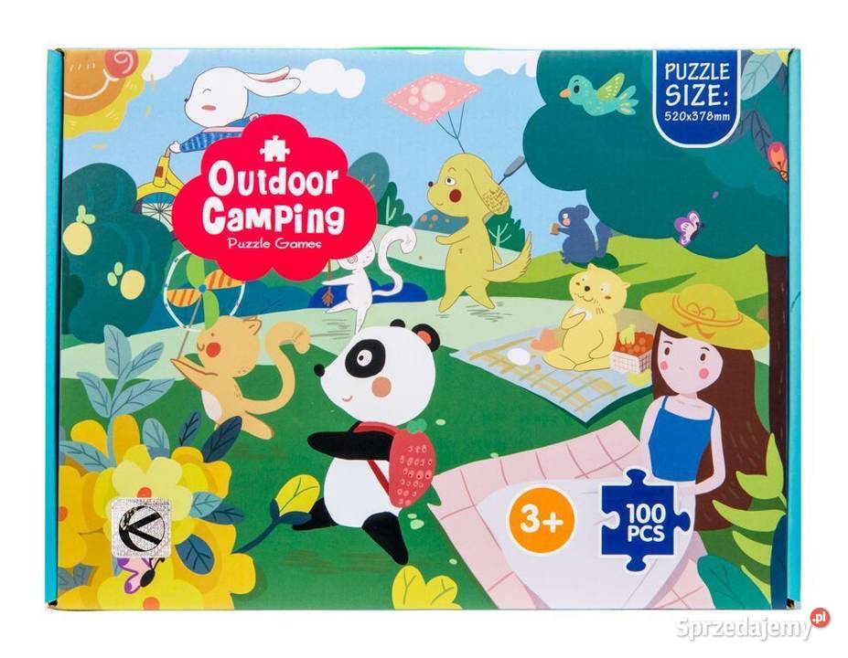 Puzzle układanka dzieci 100 elementów Poznań