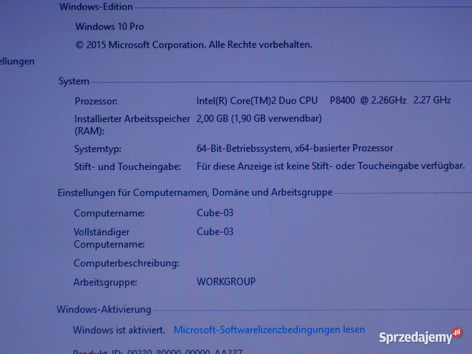 Laptop IBM LENOVO R 400 dolnośląskie Bielawa