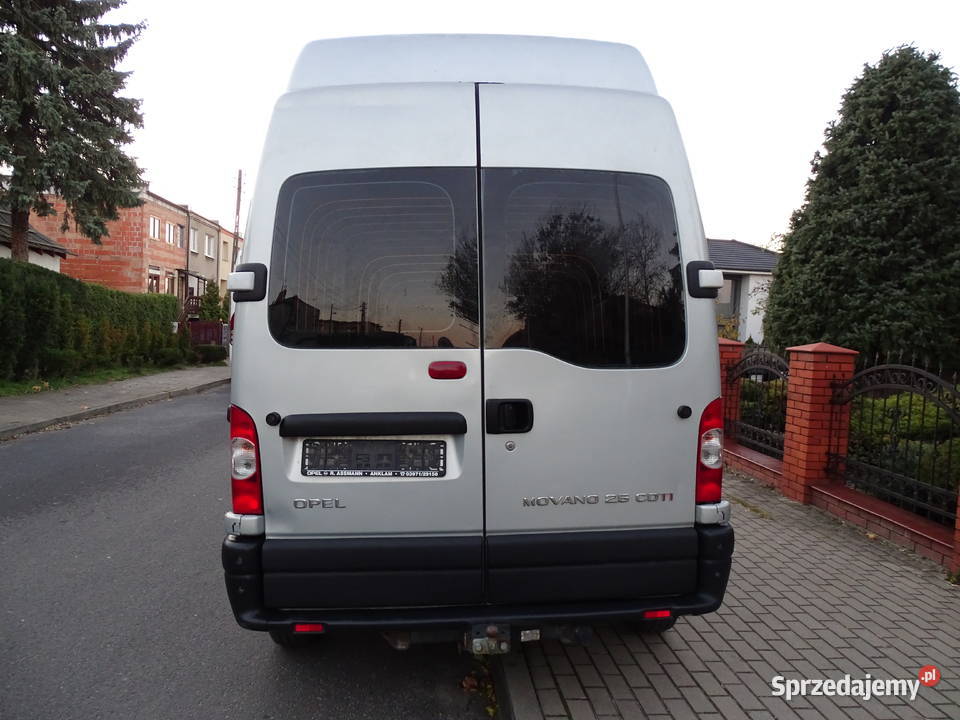 Opel MOVANO 25 DCI 145 KONI L4 H3 JUMBO sprzedam